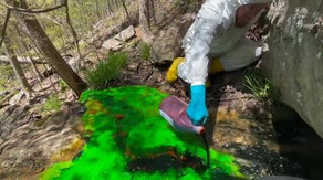 Researchers dyeing to leave a mark on water safety for Tennessee's springs and rivers