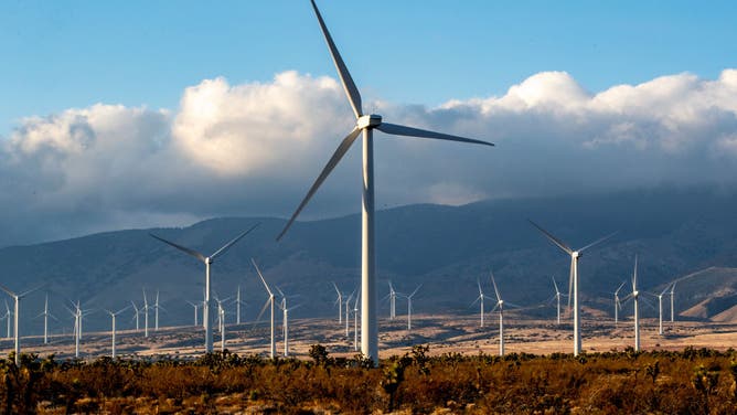 Wind farm in California.
