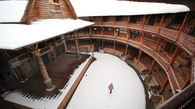 Shakespeare's plays were often performed in open-air theaters, such as the Globe Theatre in London.