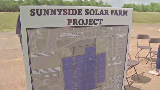 Houston solar farm project 4/22/22