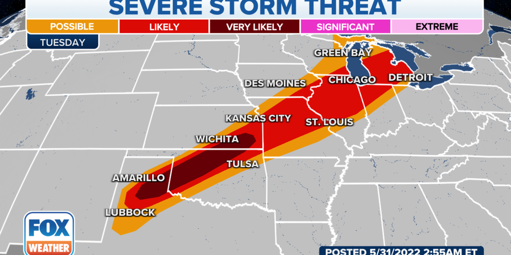 Severe weather targets Plains and Northeast this week | Fox Weather