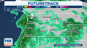 Waves of rain, storms to soak Northwest into Memorial Day weekend