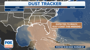 First Saharan dust plume of season rolling off Africa will reach US this weekend