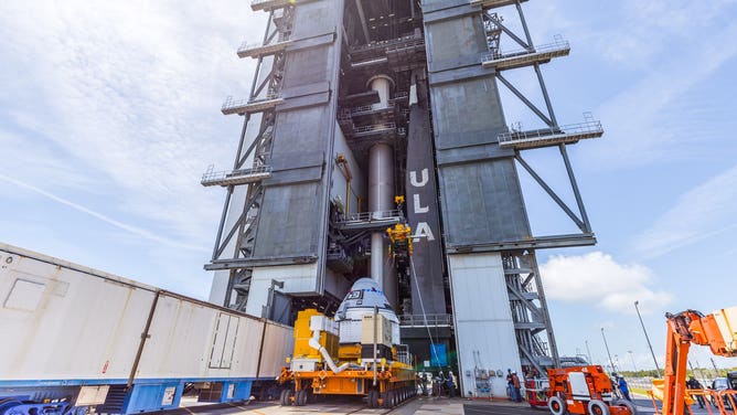 Boeing's CST-100 Starliner arrives at the United Launch Alliance launch complex in Cape Canaveral, Fla. on May 4, 2022. (Image: ULA)