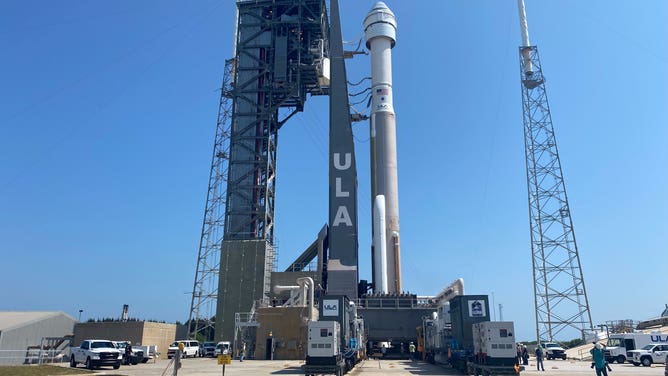 The United Launch Alliance Atlas V rocket and Boeing's Starliner spacecraft at Launch Complex-41 at Cape Canaveral Space Force Station in Florida. (Image: ULA)