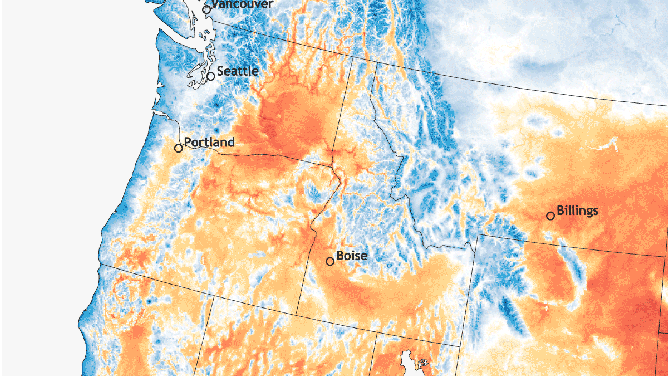 Heatwave Pacific Northwest