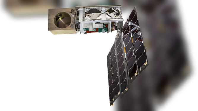 TROPICS Pathfinder satellite. (Image: Blue Canyon Technologies)