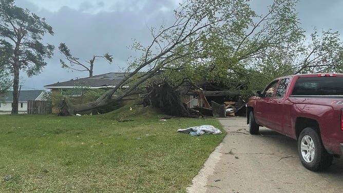 Gaylord, Michigan tornado damage 5/20/22