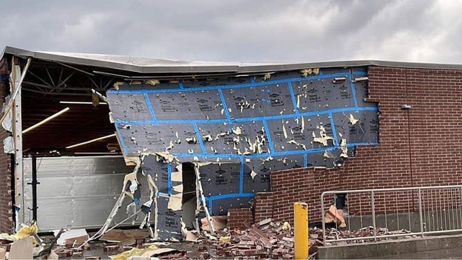 Gaylord, Michigan tornado damage 5/20/22