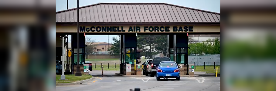 US airman injured by lightning strike to McConnell Air Force Base in Kansas