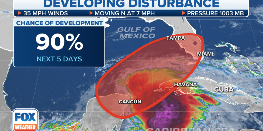 Potential Tropical Cyclone One to bring heavy rain, gusty winds to Florida