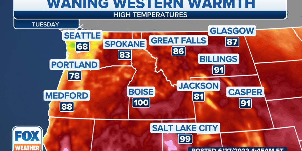 Déjà Vu: Temperatures In The Pacific Northwest Soar On Year Anniversary ...