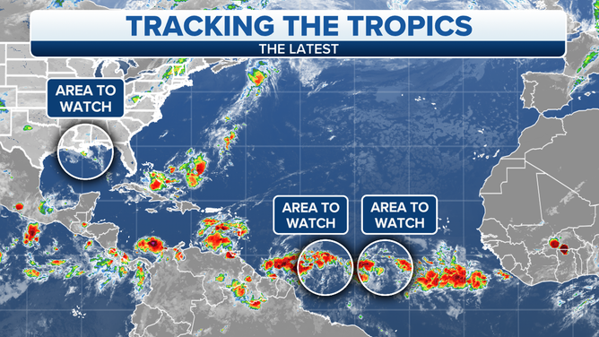 Third Tropical Disturbance Pops Up As Atlantic System Shows Potential ...