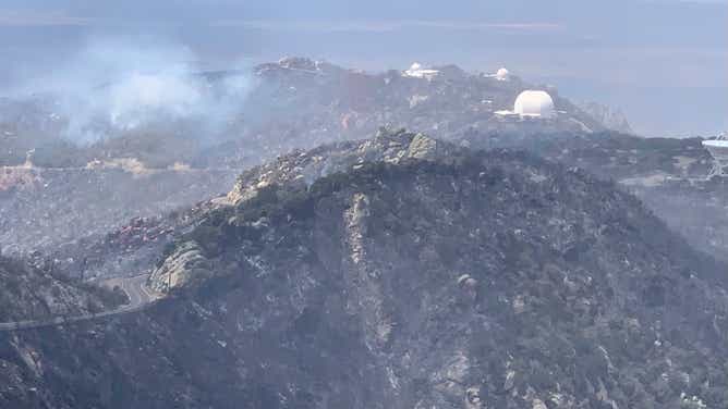 South West ridge of Kitt Peak National Observatory on June 18, 2022. (Image: NSF NOIRLab)