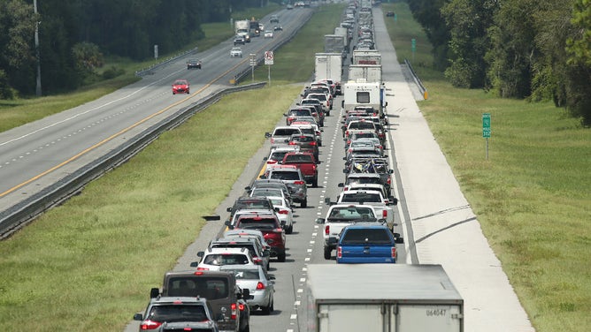 Hurricane Irma Evacuation Traffic