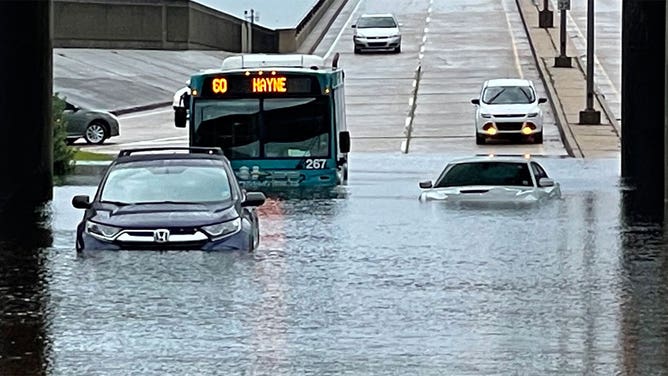 Flooding in Seabrook area of New Orleans 6/10/22