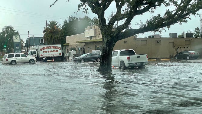 Flooding in Seabrook area of New Orleans 6/10/22