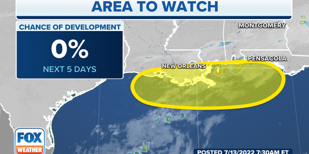 No tropical development is expected in the Gulf, but threat of heavy ...