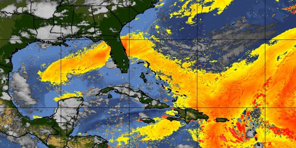 Saharan dust arrives in US, decreases rain chances along parts of Gulf Coast