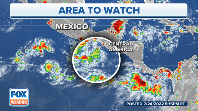 Eastern Pacific Area to Watch