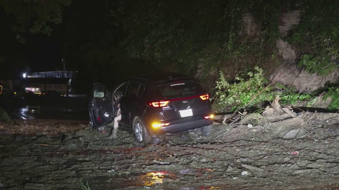 Parts of eastern Kentucky are underwater Thursday morning as heavy rain causes a Flash Flood Emergency across the Blue Grass State. A stalled front has dumped over 6 inches of water in a short amount of time.