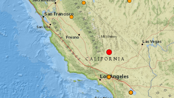 California magnitude 4.6 earthquake