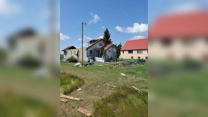 Glentana, Montana Tornado Damage