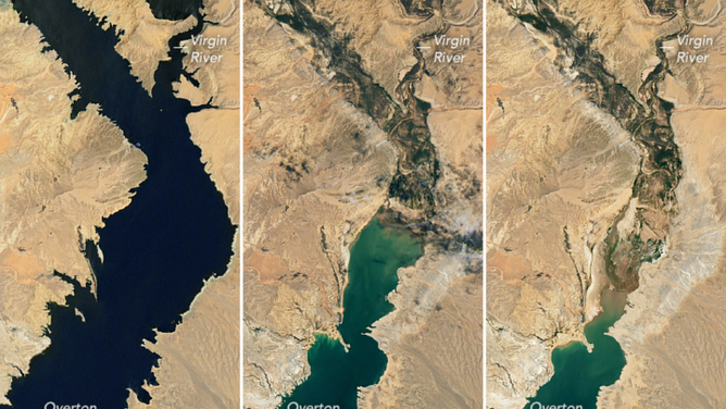 Lake Mead water level