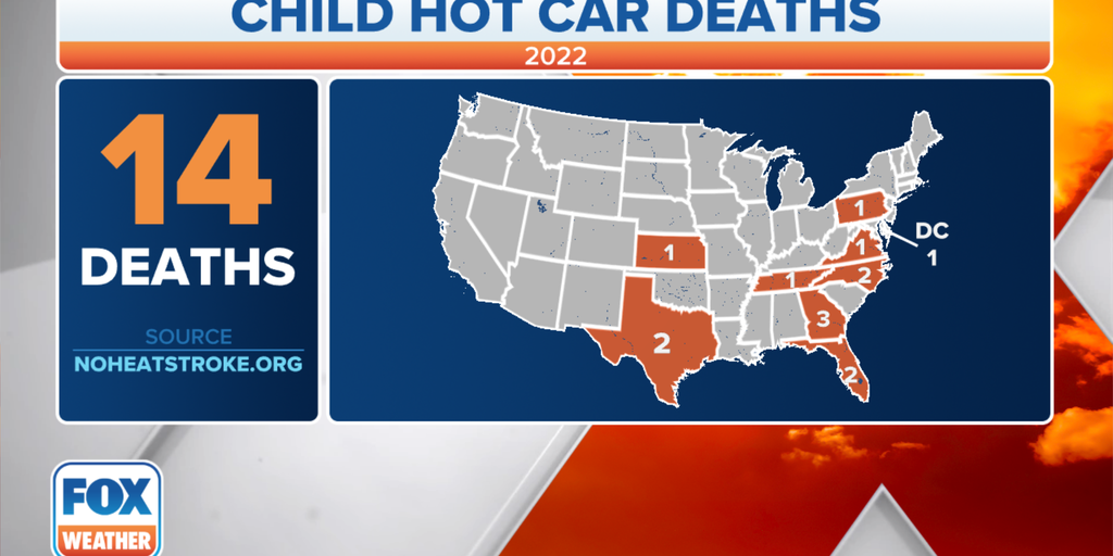 Infant dies in DC after being left in hot car, police say
