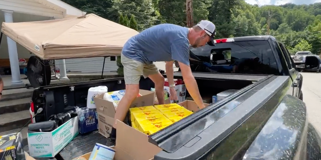 Hope remains as volunteers help flooded Kentucky town back on its feet