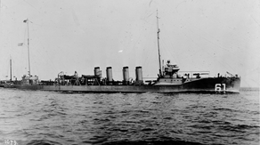 Divers find wreckage of first US Navy destroyer sunk by enemy fire during World War I