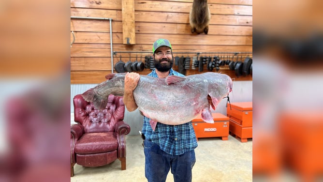 Not a classic fish tale: Mississippian breaks state record for giant catfish