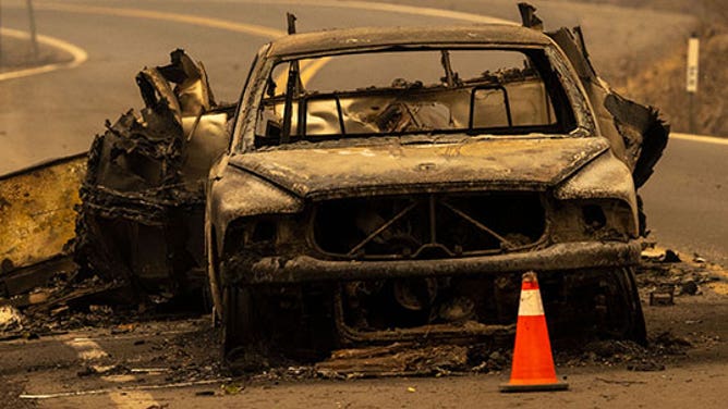 Damage from the McKinney Fire in California