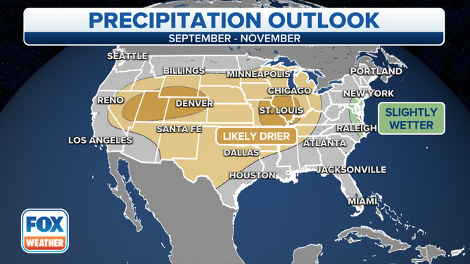 Fall 2022 precipitation outlook