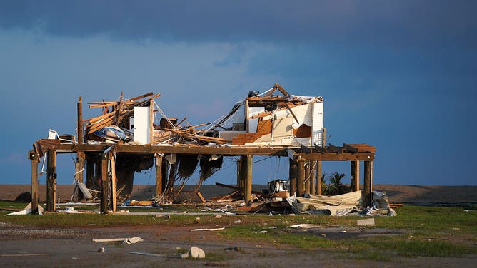 Hurricane Ida damage in Louisiana 2021