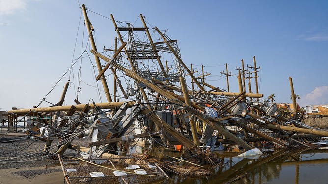 Hurricane Ida damage Louisiana 2021