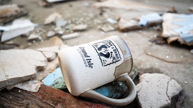 Hurricane Ida damage in Louisiana 2021