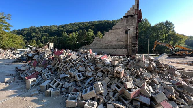 Flooding damage in Neon, Ky.