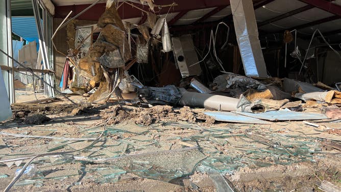 Flooding damage in Neon, Ky.