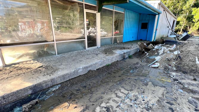 Flooding damage in Neon, Ky.