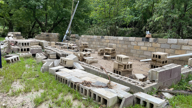 Debris litters the landscape in eastern Kentucky after devastating flooding last week.