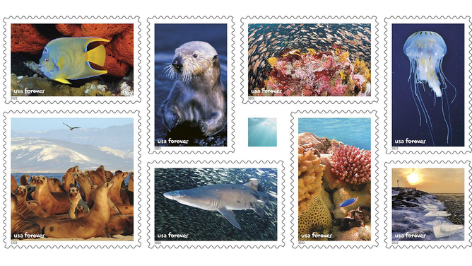 Introducing National Marine Sanctuaries Forever® Stamps