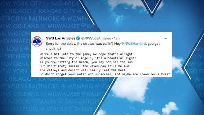 Los Angeles National Weather Service Poem