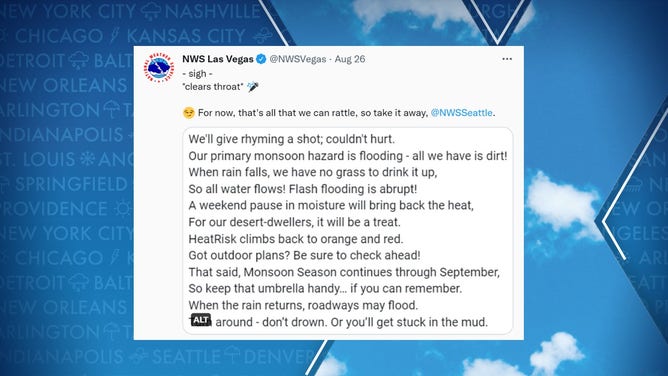 Las Vegas National Weather Service Poem