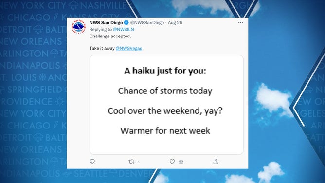San Diego National Weather Service Poem