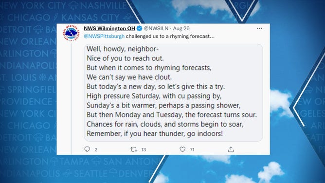 Wilmington, Ohio, National Weather Service Poem
