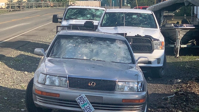 Eastern Oregon hail