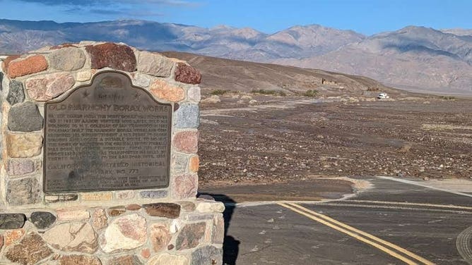 Death Valley Flood Damage