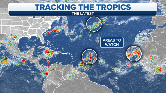 Atlantic tropics activity.