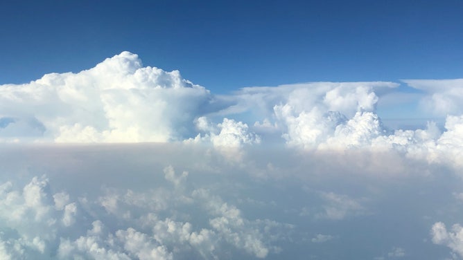 Thunderstorms over Minnesota